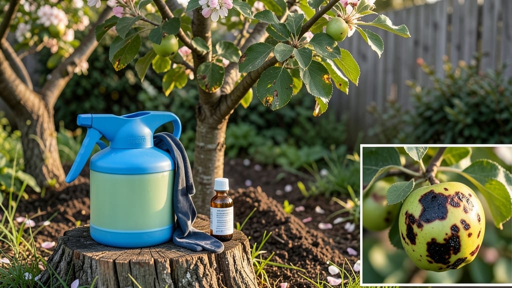 Apple Tree Fungicides: Copper-Based Spray That Stops Blight Fast