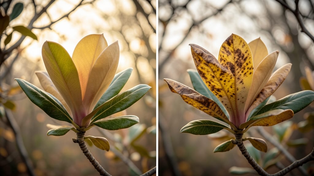 10 Magnolia Tree Leaves in Fall: How to Spot 4 Common Diseases Early