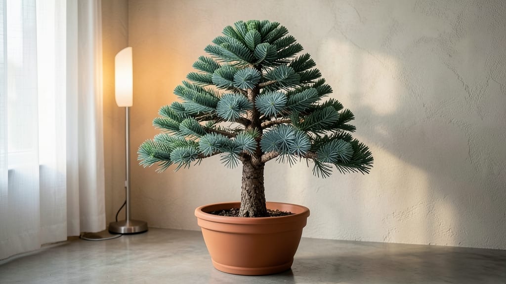 Christmas Tree in Flower Pot: Year-Round Holiday Drama in Compact Style