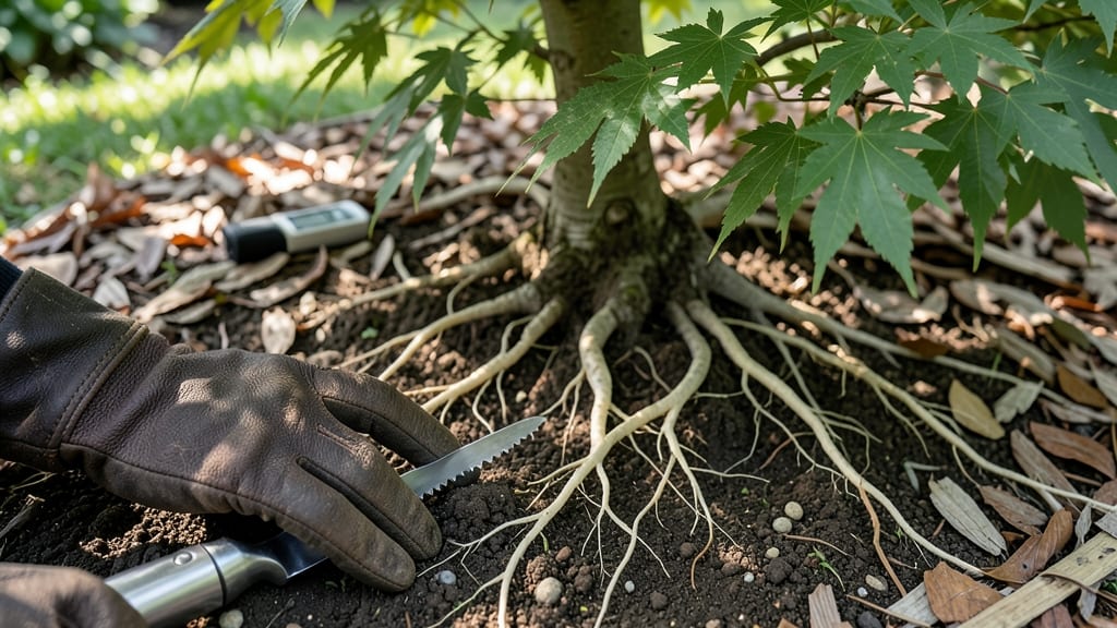 Japanese Maple Tree Root System: How Deep They Grow & What to Avoid