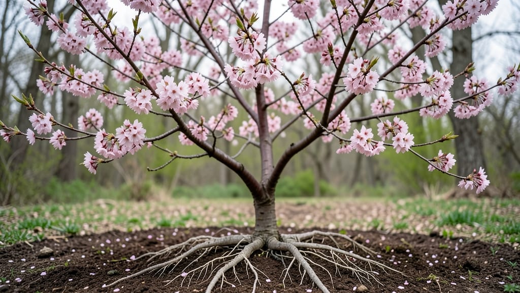 Yoshino Cherry Tree Roots: Dormant Season Pruning for Stronger Spring Canopy