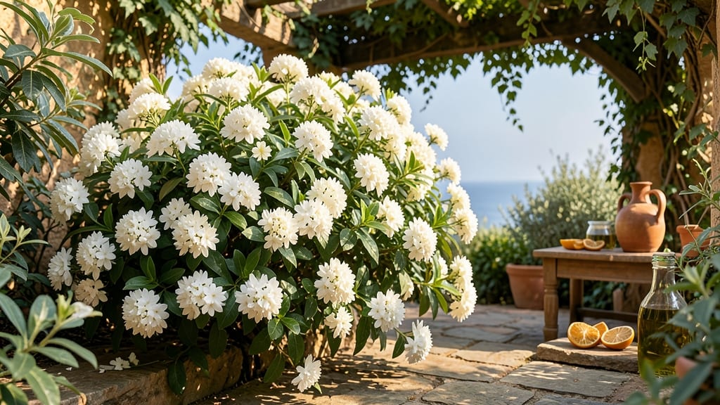 Mock Orange Shrubs for Citrus-Like Scent