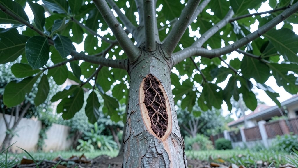Fusarium Wilt in Trunk