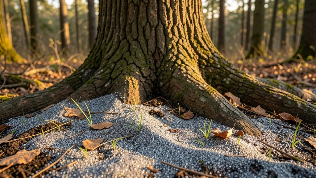Direct Ash Mulching Technique