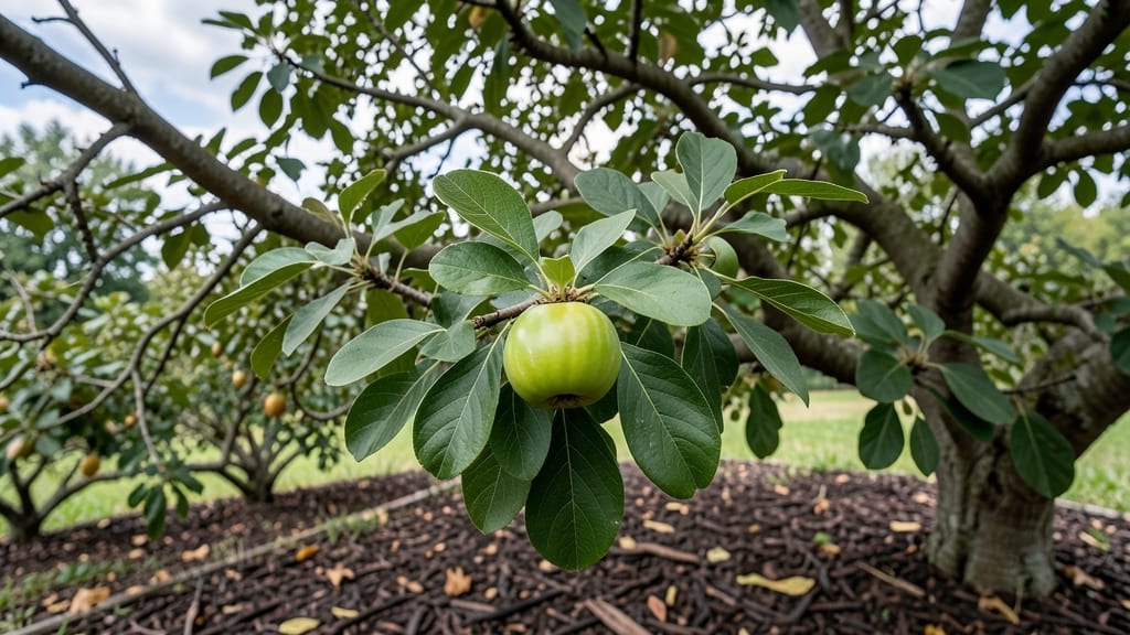 Persimmon Tree Pruning: Unripe Fruit Removal for Healthier Harvests