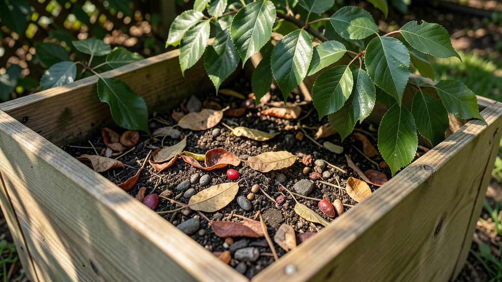 Cherry Leaf Compost Accelerator for Gardens