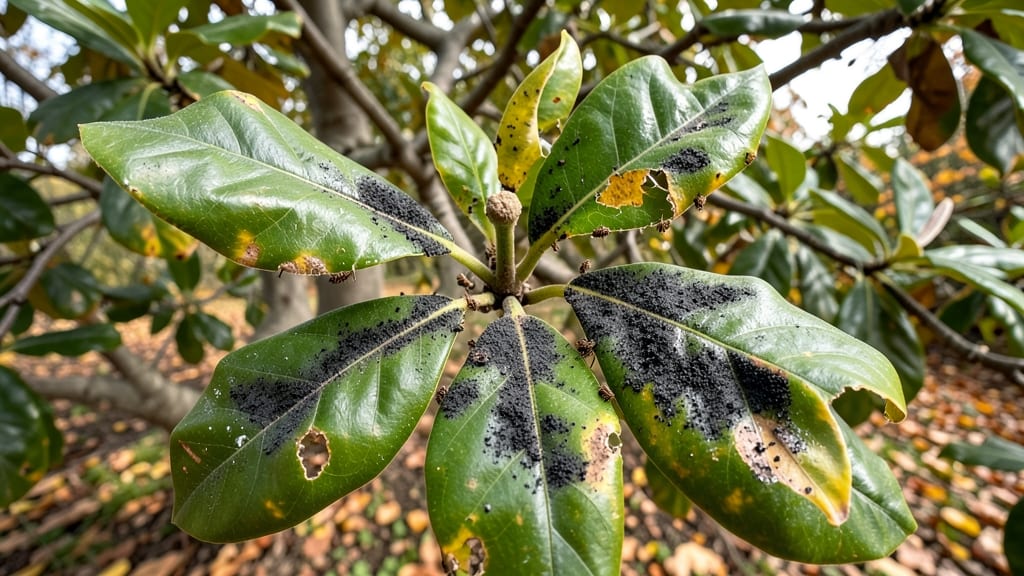 Magnolia Scale Insect Damage