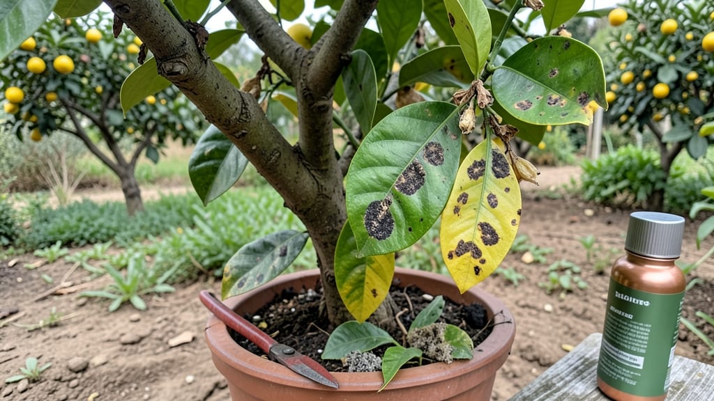 Citrus Tree Fungus: Organic Spray Solutions for Leaf Spot Cure