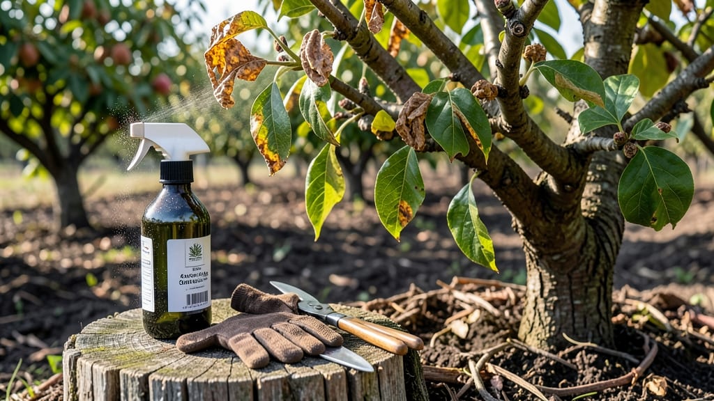 Peach Tree Curly Leaf Fungus: Copper Spray Cure for Leaf Spot Recovery