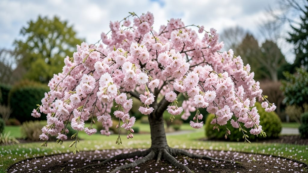 Cherry Blossom Tree in Spring: Pink Canopy Magic for Your Garden