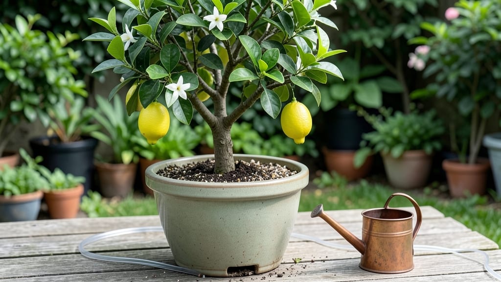 Meyer Lemon Tree Pot Size: Minimum 18-Inch Diameter for Healthy Roots