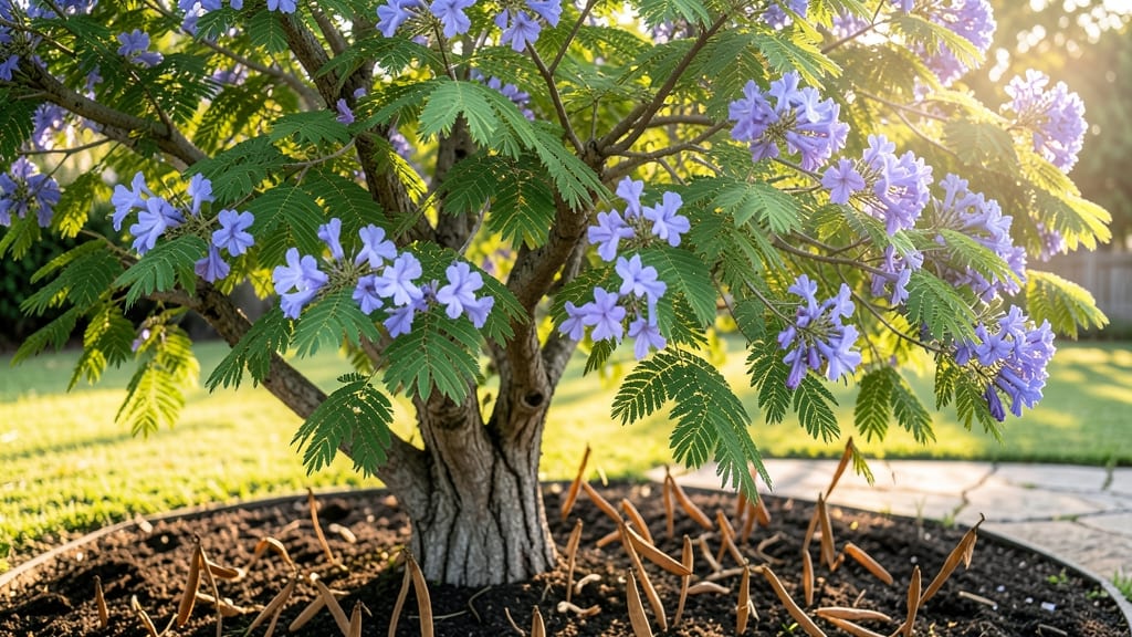 What Does a Jacaranda Tree Look Like: Distinctive Flowers, Bark, and Leaf Shapes Explained