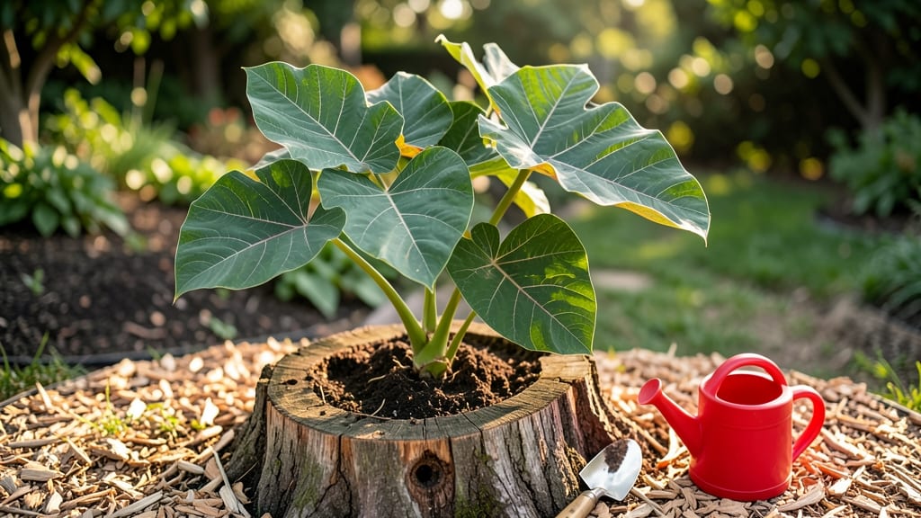 Planting Flowers in Tree Stumps: Dramatic Vertical Gardens With Zero Waste