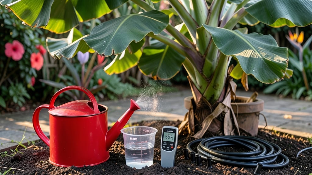 How Much Water Does a Banana Tree Need Per Day: Daily Needs by Stage and Climate Zones