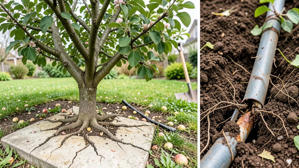 Do Apple Tree Roots Cause Damage: How Close to Foundations and Sidewalks Is Safe