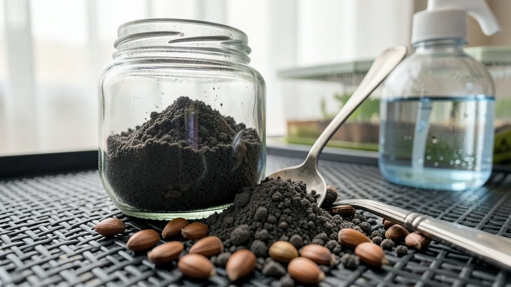 Biochar Seed Coating