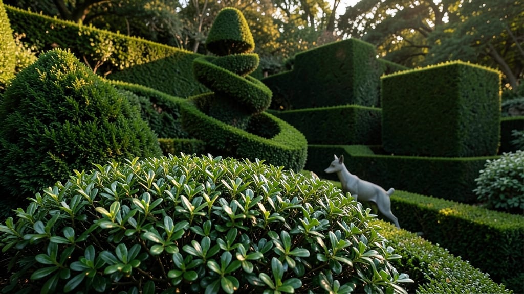 Topiary Sculpting for Artistic Design