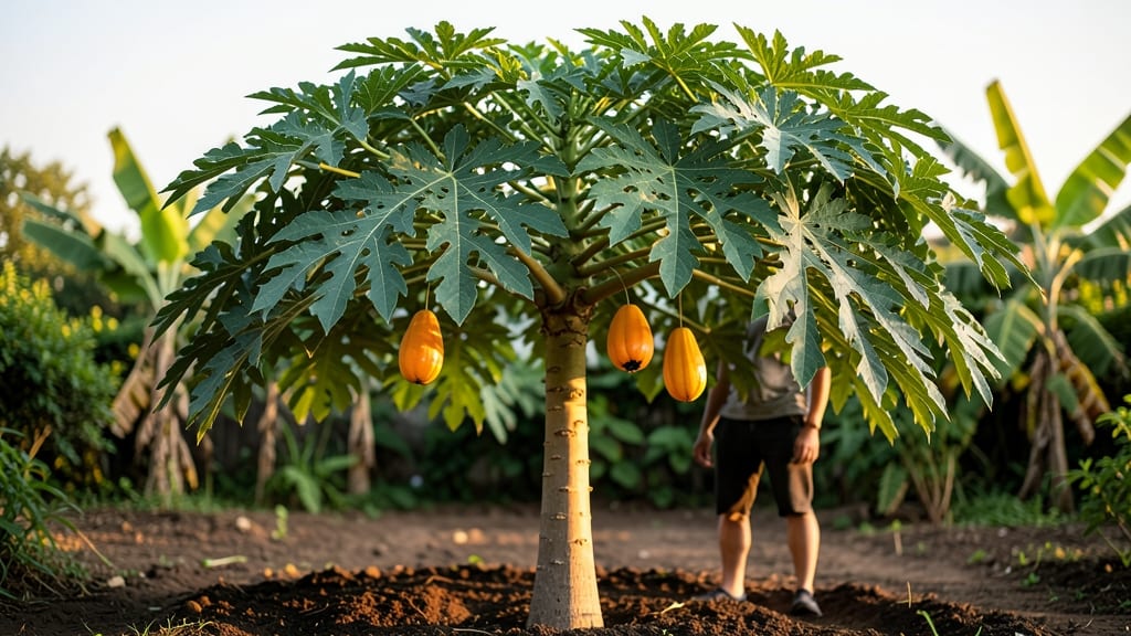 How Tall Do Papaya Trees Grow: Sunny Climate Secrets for Fast Growth