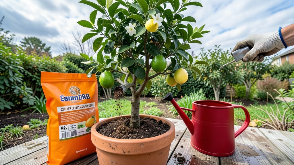 When to Fertilize Lemon Tree in Pot: Spring Flush for Blooms + Fall Boost for Fruit
