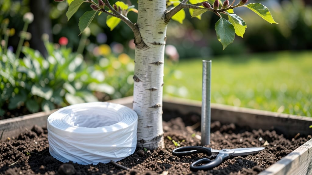 White Tree Wrap: Disease-Blocking Shield for Stronger Roots
