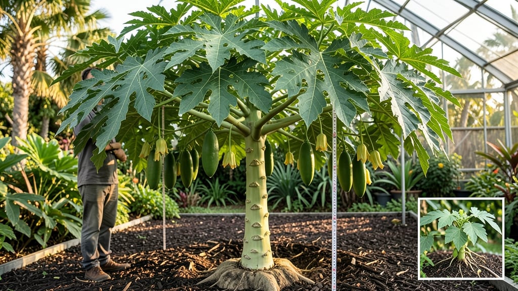 How Tall Can a Papaya Tree Grow: Max Heights by Variety & Tropical Conditions