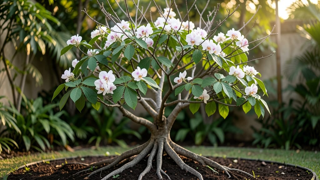 Tree With White Orchid-Like Flowers: Elegant Shade Bloom That Thrives in Partial Sun