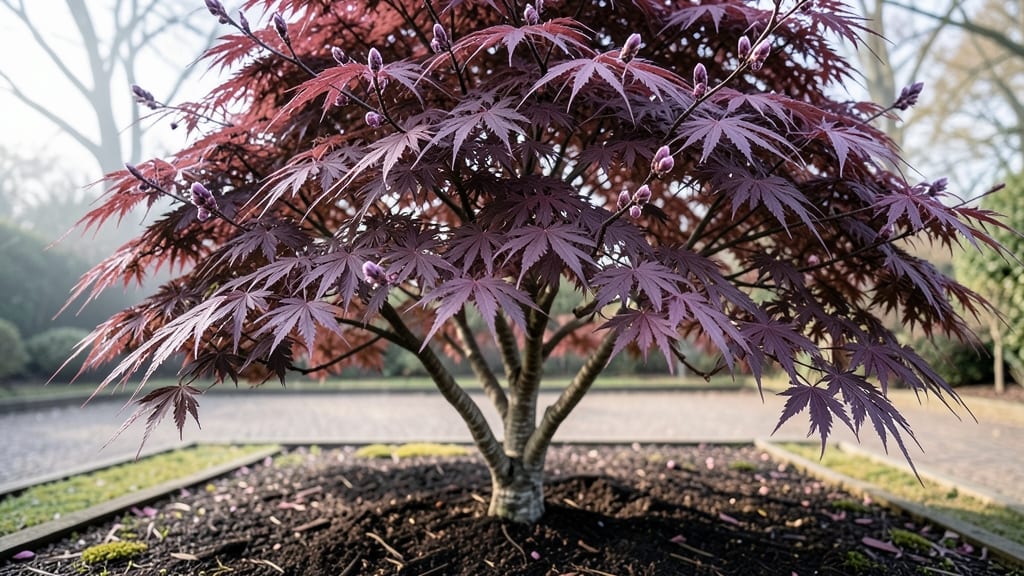 Purple Leaf Japanese Maple (Acer palmatum Atropurpureum)