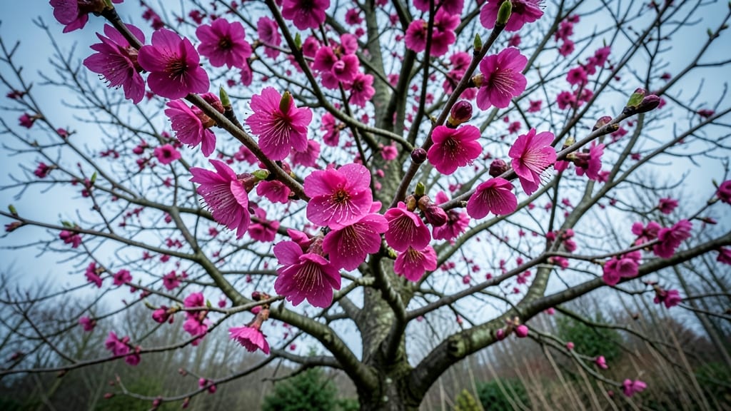 Purple Leaf Plum Tree for Early Spring Color