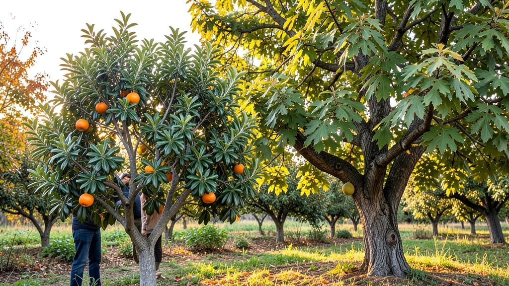 How Tall Do Persimmon Trees Grow: Exact Heights by Variety and Spread