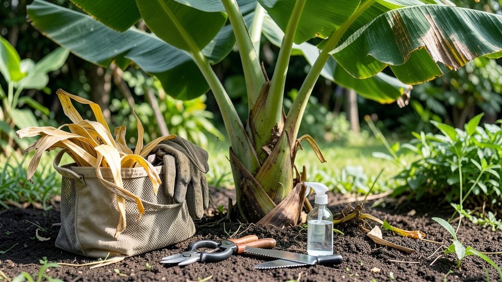 Banana Tree Trimming: Year-Round Shape Secrets for Bigger Harvests