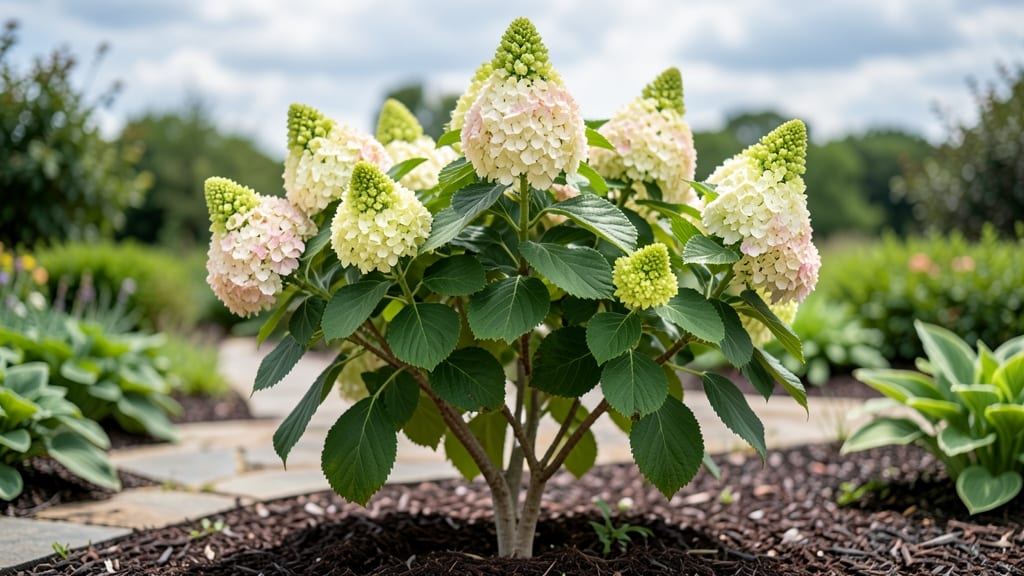Limelight Hydrangea Tree Full Size: Yearly Growth Chart by Variety