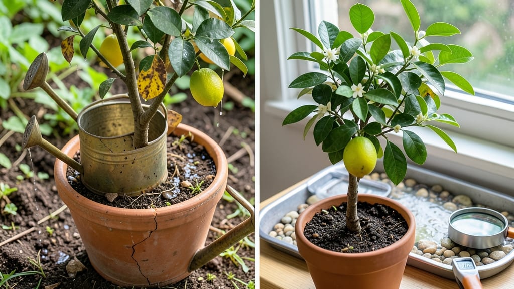 Indoor Lemon Tree Losing Leaves: Overwatering Fix That Saves Your Tree