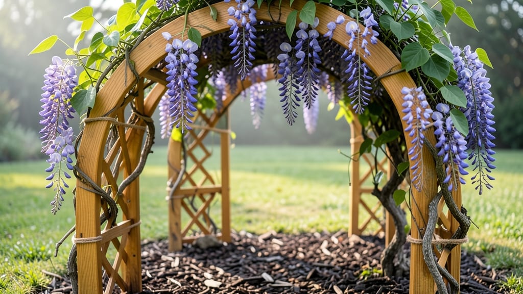 Wisteria Tree Support Frame: Sturdy DIY Structure for Sky-High Growth