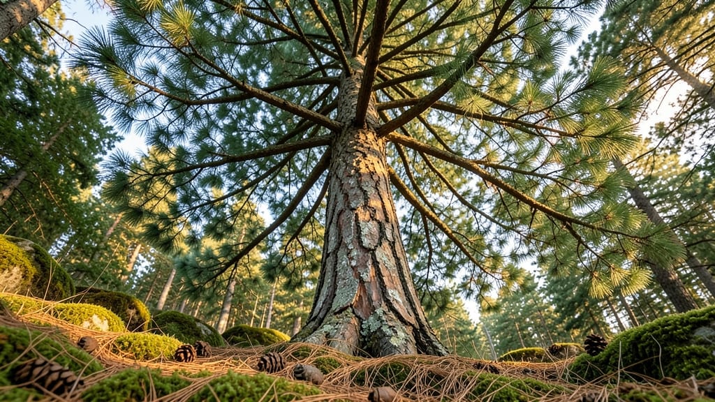 Pine Tree Representing Eternal Protection
