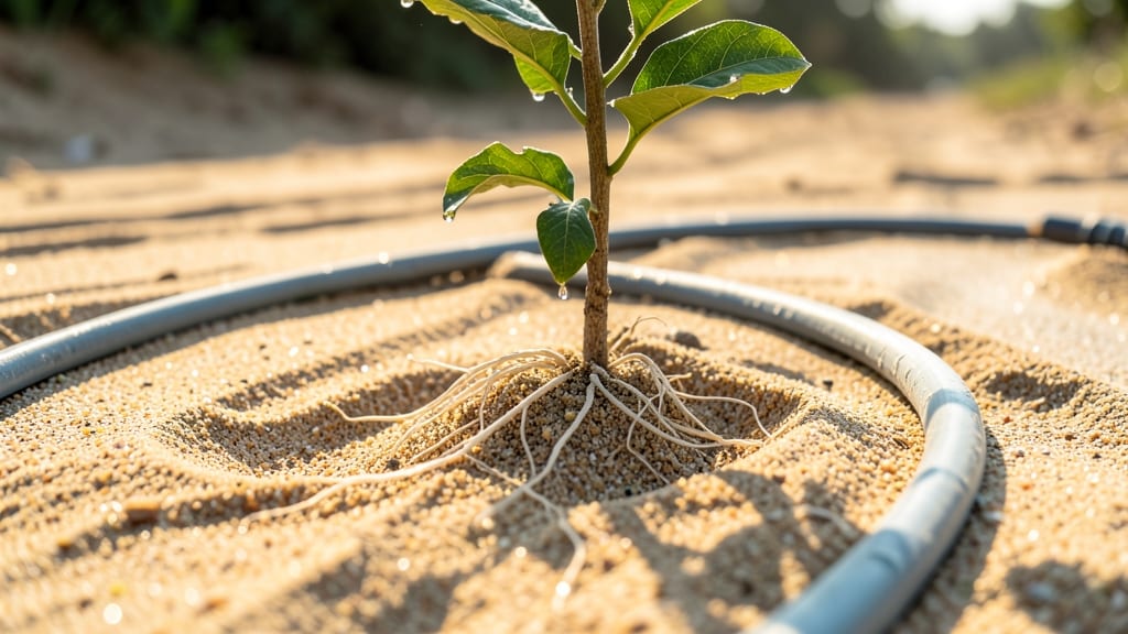 Summer Watering for Sandy Soil Trees
