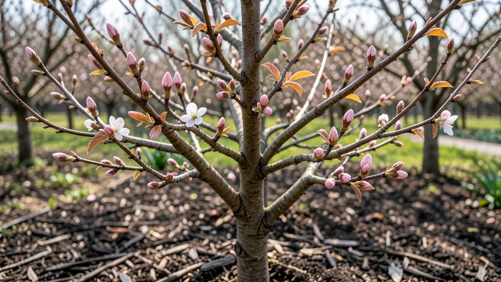 Peach Tree Flower Buds: Pruning Secrets for Abundant Spring Blooms