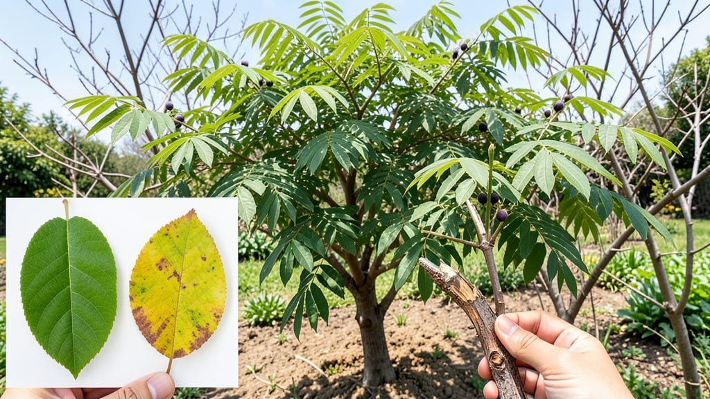 Chinese Pistache Tree Problems: Root Rot Rescue and Leaf Spot Cure