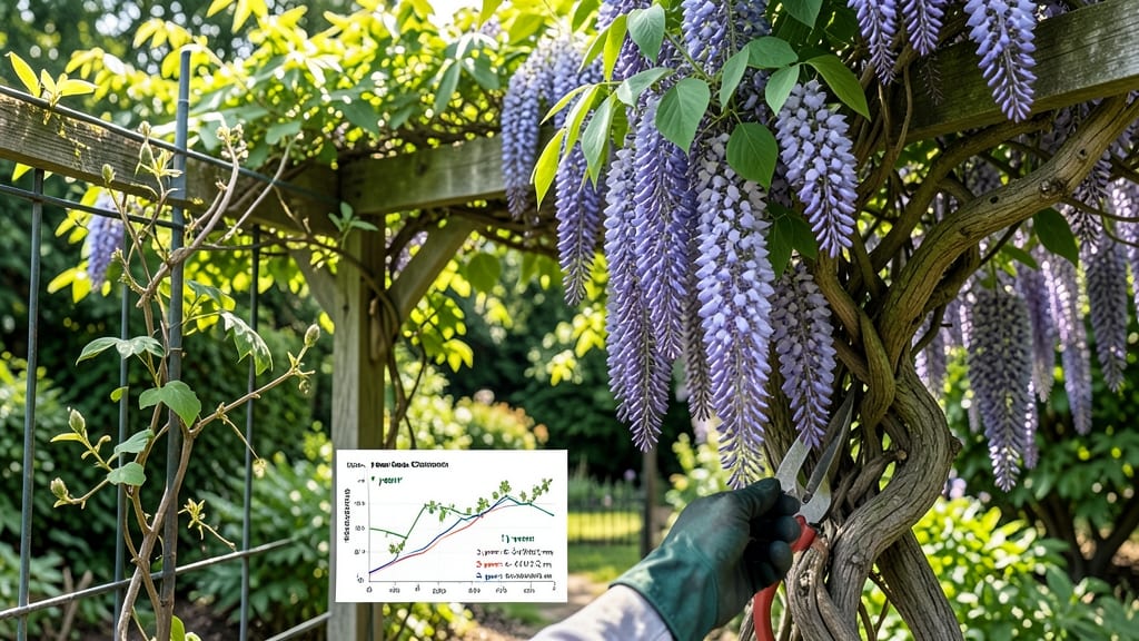 Wisteria Tree Growth Rate: Fastest Varieties & Pruning Hacks for 3-Foot Jumps