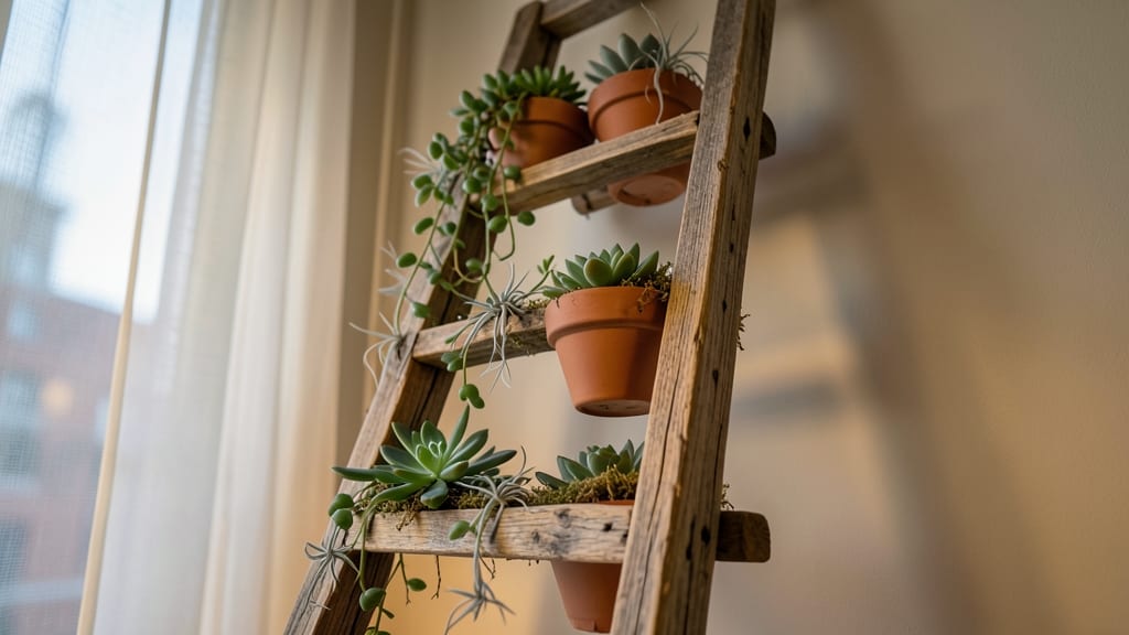 Ladder Plant Stand